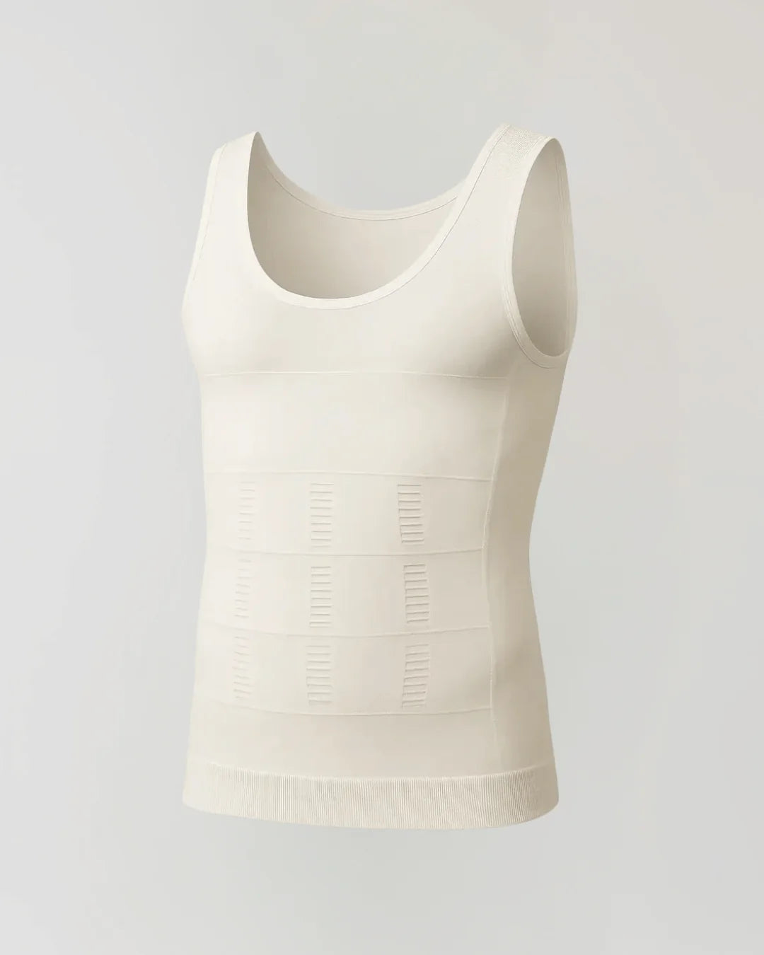 Camiseta de compresión adelgazante para hombre, control de abdomen, cambio en segundos