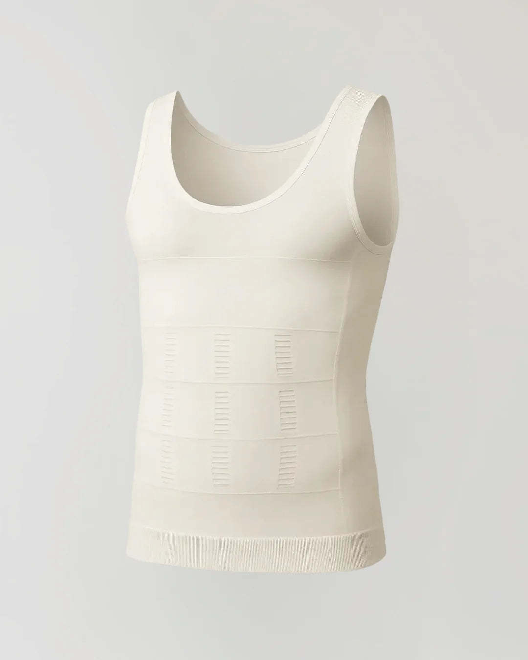 Camiseta de compresión adelgazante para hombre, control de abdomen, cambio en segundos