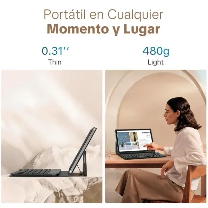 10.1 Inch Tablet | 8 Core Android 15.0 | 8GB RAM 256GB Storage | Dual Cameras | Bluetooth-compatible | Batería 10000mAh | WiFi 5G |