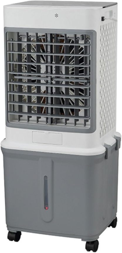 Aire acondicionado portátil silencioso de 32 litros, enfriador de aire portátil, ventilador humidificador, temporizador de 7 horas, 3 velocidades, control remoto, enfriador de aire para dormitorio y hogar.