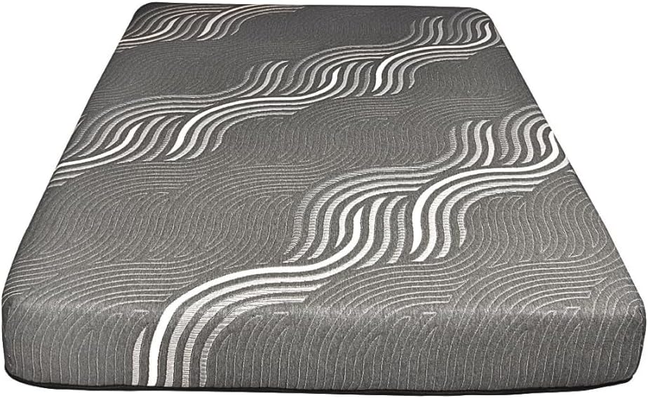 COLCHONES MONAL CONFORT, Colchón de 21 cm de Grueso | Memory Foam | Colchon en Caja | Semi Firme | Descanso repardor |colchón Modelo Slim Gray (Individual)