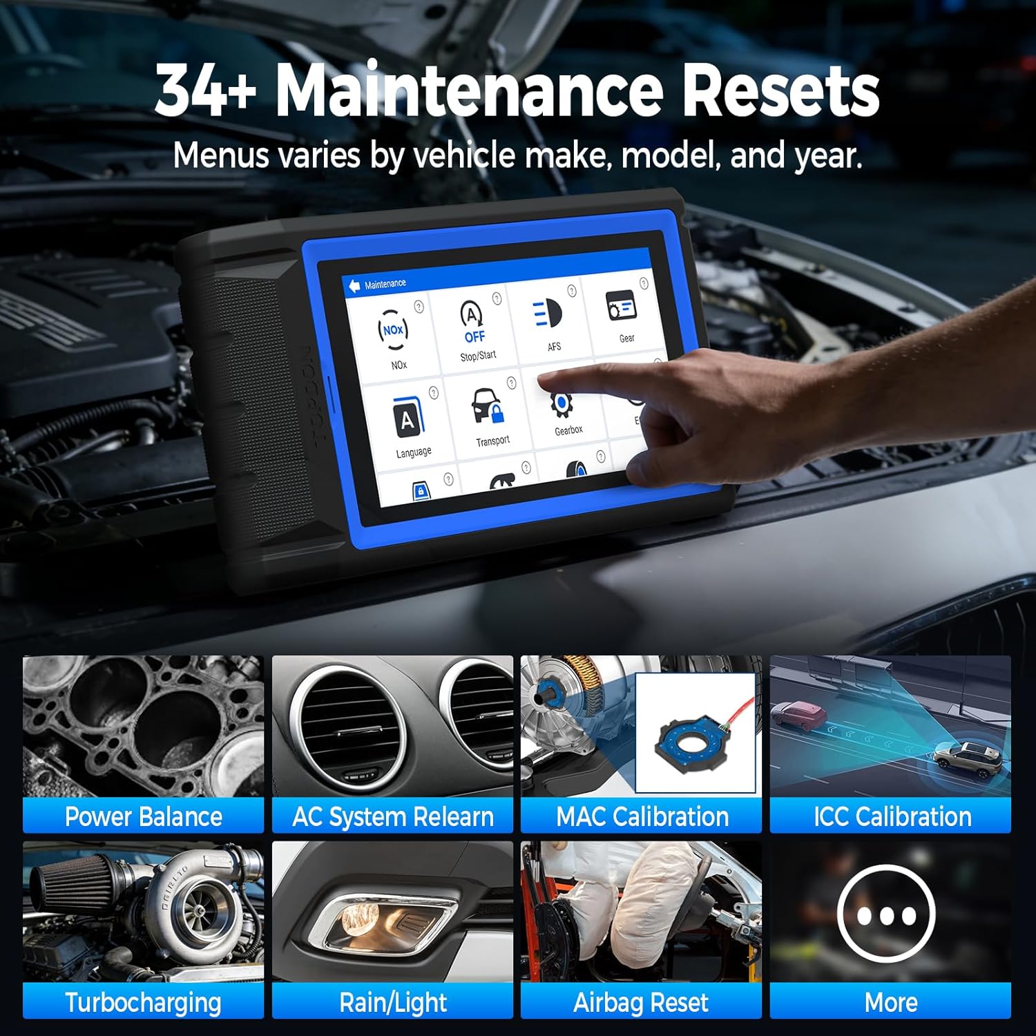 TOPDON VeriDiag X800 BT OBD2 EscÃ¡ner, herramienta de escaneo bidireccional 2026 mejorada con 34 servicios de reinicio, herramienta de diagnÃ³stico automotriz inalÃ¡mbrica de sistema completo