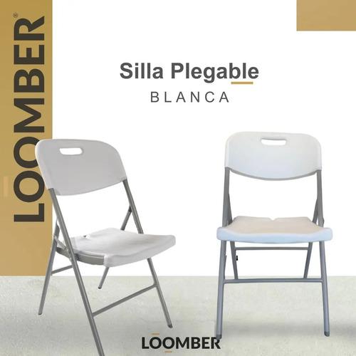 Envío GRATIS Paquete de 8 Sillas Plegables Blanca Color Blanco