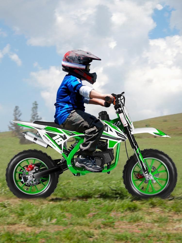 Minimoto Pocket Cross Infantil Gasolina 50cc Moto Niño