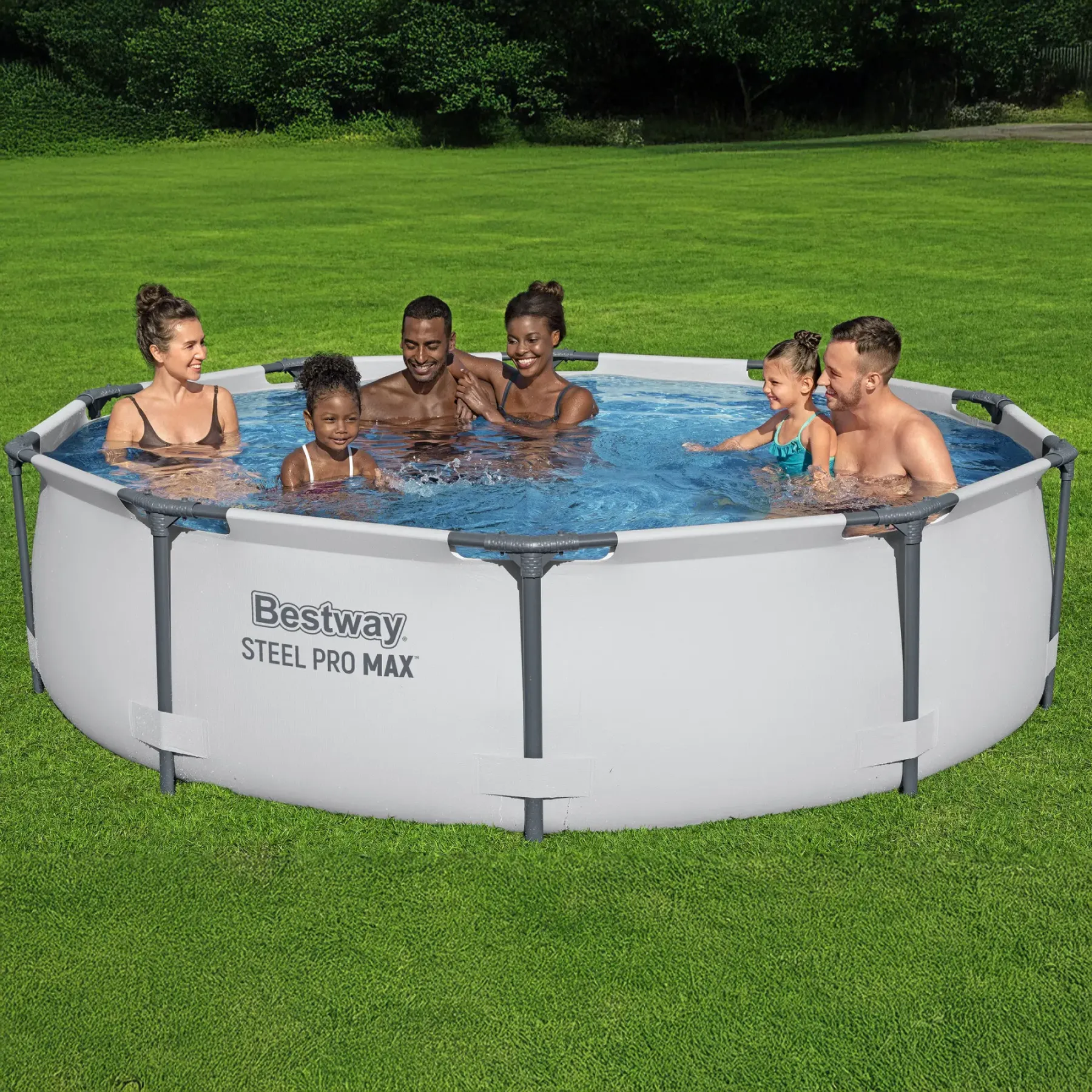 Piscina al aire libre con bomba de 30 a 42 pulgadas de profundidad
