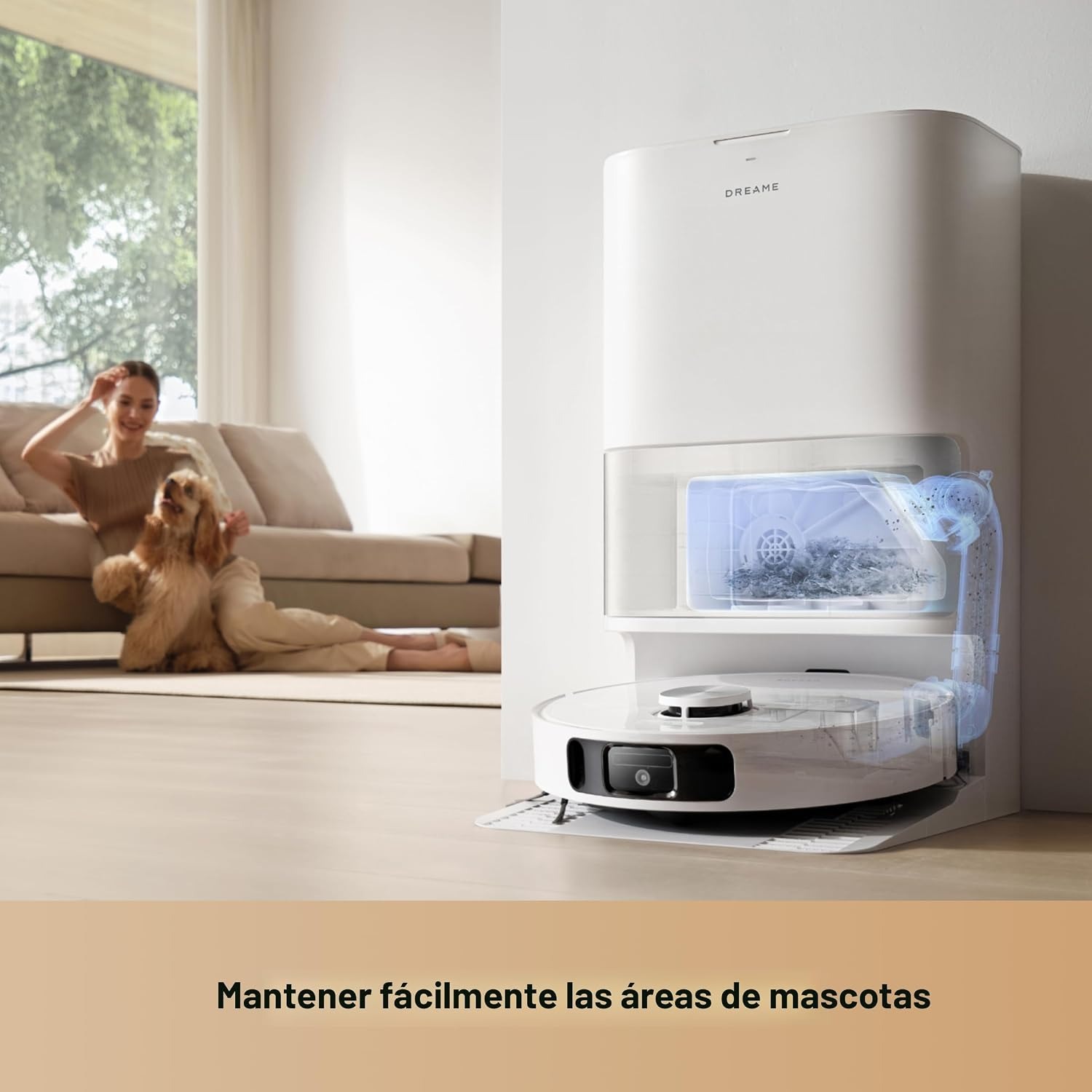 DREAME L10s Ultra Gen 2 Robot Aspirador y Fregona, succión de 10,000 Pa, tecnología MopExtend, estación base todo en uno, autovaciado de 75 días, fregona con autolavado y secado, prevención