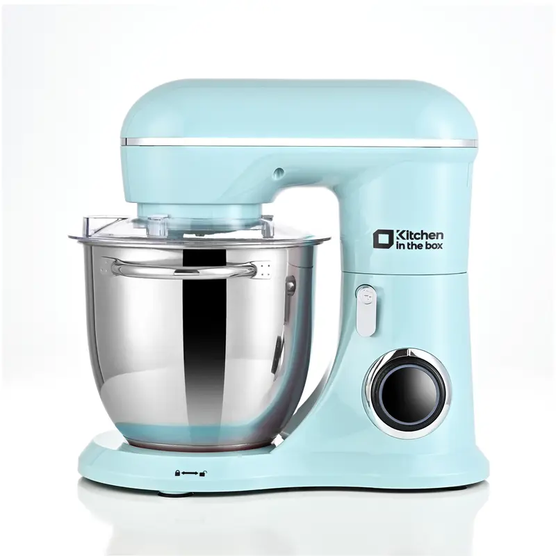 Batidora de pie, batidora eléctrica de cocina de 10 velocidades con cabezal inclinable y tazón de acero inoxidable; batidora para masas y repostería (pan, pasteles y galletas); regalo para la cocina.