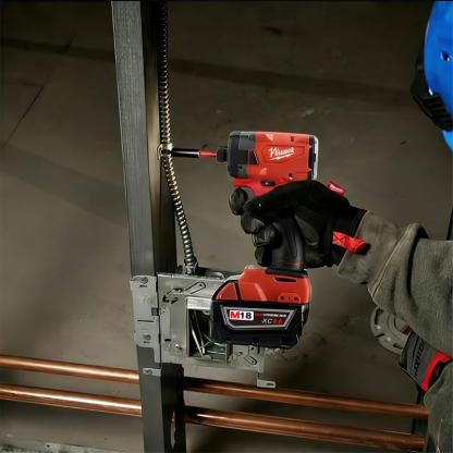 Llave de impacto sin escobillas NiuWork de 1/2" y 350 N·m de par, compatible con baterías M18: ideal para uso doméstico, desatornillar y taladrar