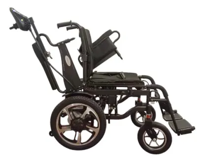 Silla De Ruedas Eléctrica Todo Terreno Ligera Plegable Lujo