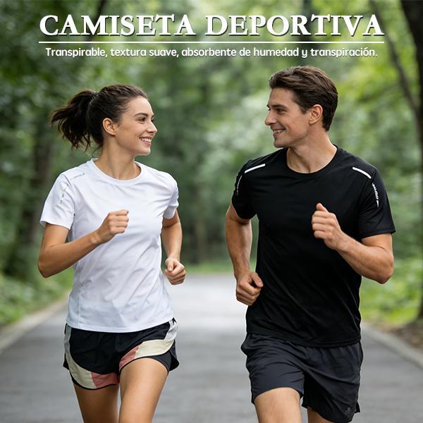 Camisetas de hombre de secado rápido Pack de 5 ranspirable y ligera