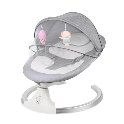 FLYBB Silla mecedora eléctrica para bebé, asiento reclinable regulable, ideal para dormir y calmar al bebé