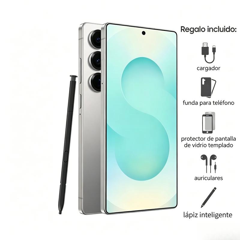 [Kit Completo] Smartphone S25 5G | 1TB | Lápiz Óptico + 5 Regalos Exclusivos | Batería 6800mAh