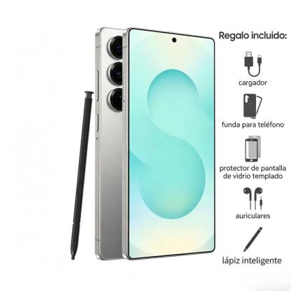 [Kit Completo] Smartphone S25 5G | 1TB | Lápiz Óptico + 5 Regalos Exclusivos | Batería 6800mAh