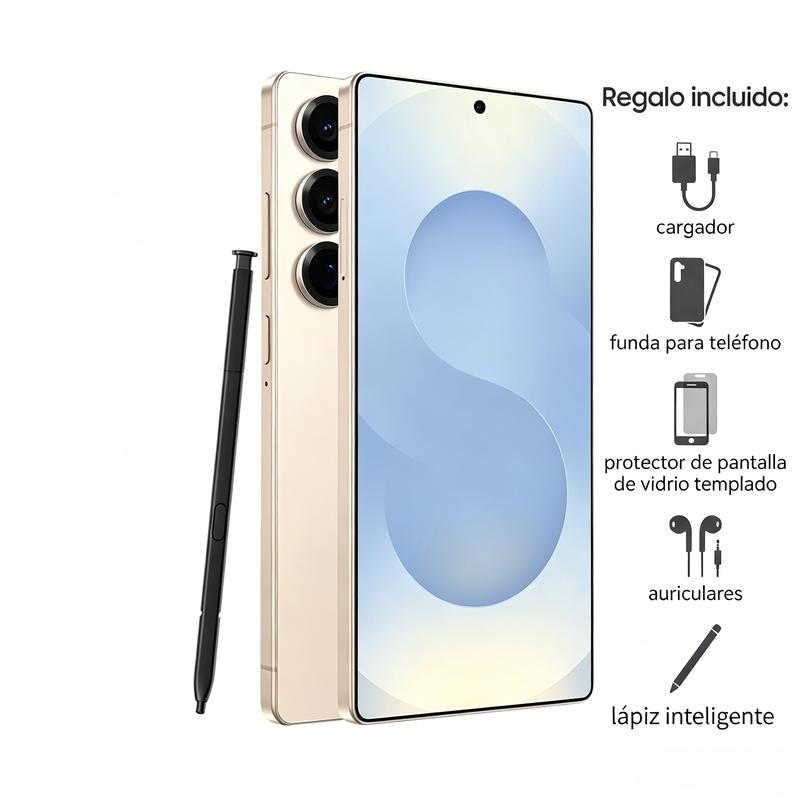 [Kit Completo] Smartphone S25 5G | 1TB | Lápiz Óptico + 5 Regalos Exclusivos | Batería 6800mAh