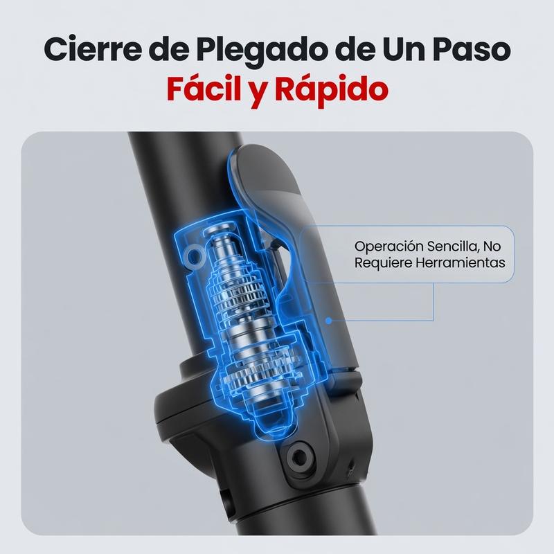 ¡Nuevo Patinete Eléctrico N3! 30KM/H + 24KM de Rango +500W + App + Pantalla LCD | Plegable y Ligero | Envío a México