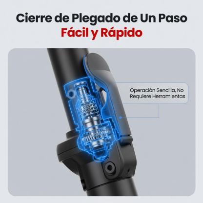 ¡Nuevo Patinete Eléctrico N3! 30KM/H + 24KM de Rango +500W + App + Pantalla LCD | Plegable y Ligero | Envío a México