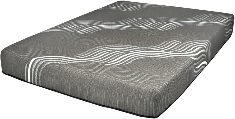 COLCHONES MONAL CONFORT, Colchón de 21 cm de Grueso | Memory Foam | Colchon en Caja | Semi Firme | Descanso repardor |colchón Modelo Slim Gray (Individual)