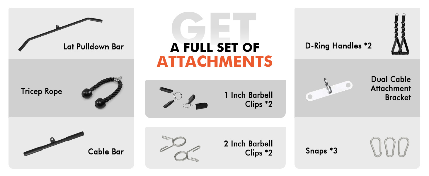 attachments