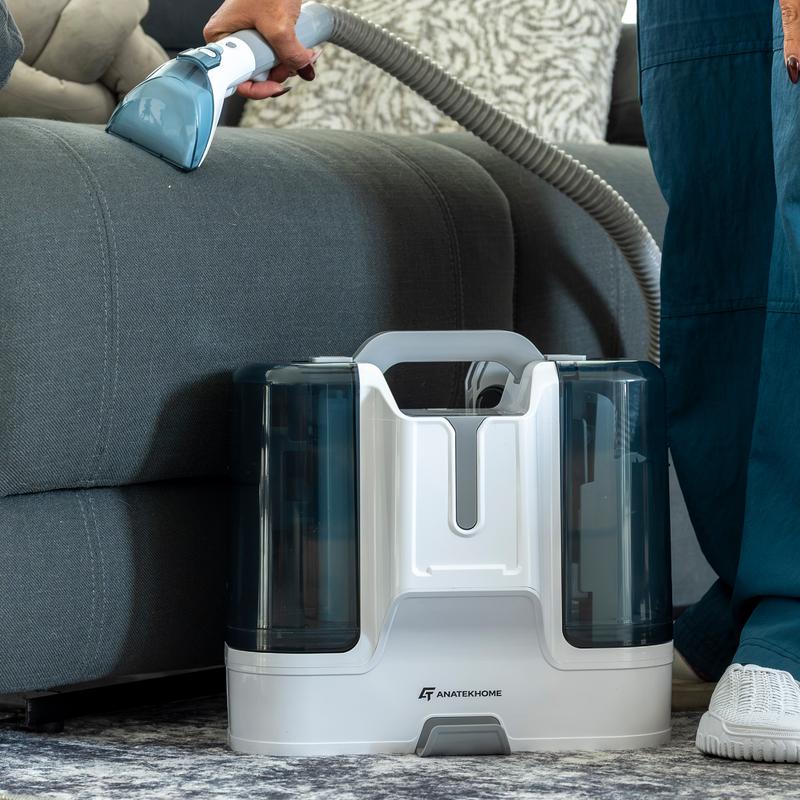 Aspiradora para Alfombra y Tapicería con Función de Inyección y Succión de Agua, Limpieza Profunda de Muebles, Autos y Pisos, Ideal para Eliminar Manchas y Suciedad Difícil