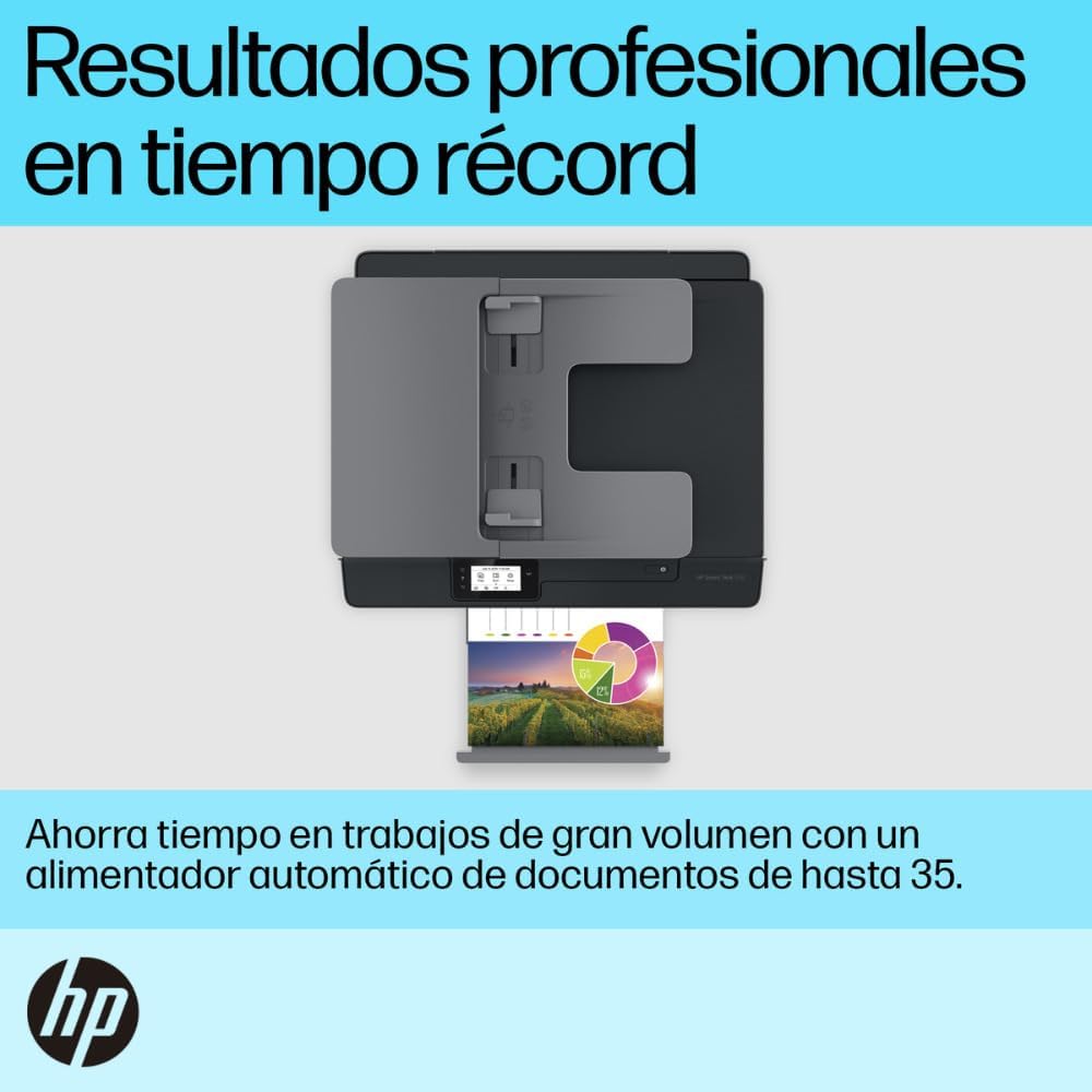 HP Impresora Multifuncional HP Smart Tank 530, Tinta Continua, Color, Wi-Fi, Dúplex (Doble Cara) Manual, ADF Alimentador Automático (4SB24A)