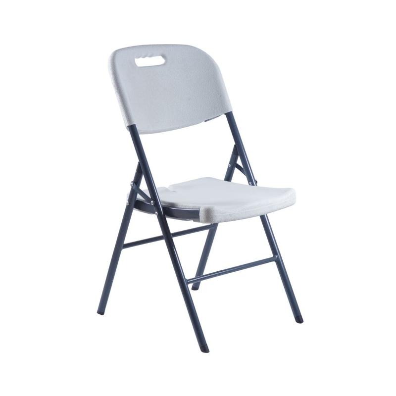 Paquete de 16 Sillas Plegables Blancas 87 cm Altura Estructura de Acero Resistente para Eventos y Hogar Capacidad 180 kg Mecanismo Rápido
