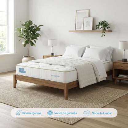 Colchón Classic Foam Color Dreams | Memory Foam | 18cm | En Caja