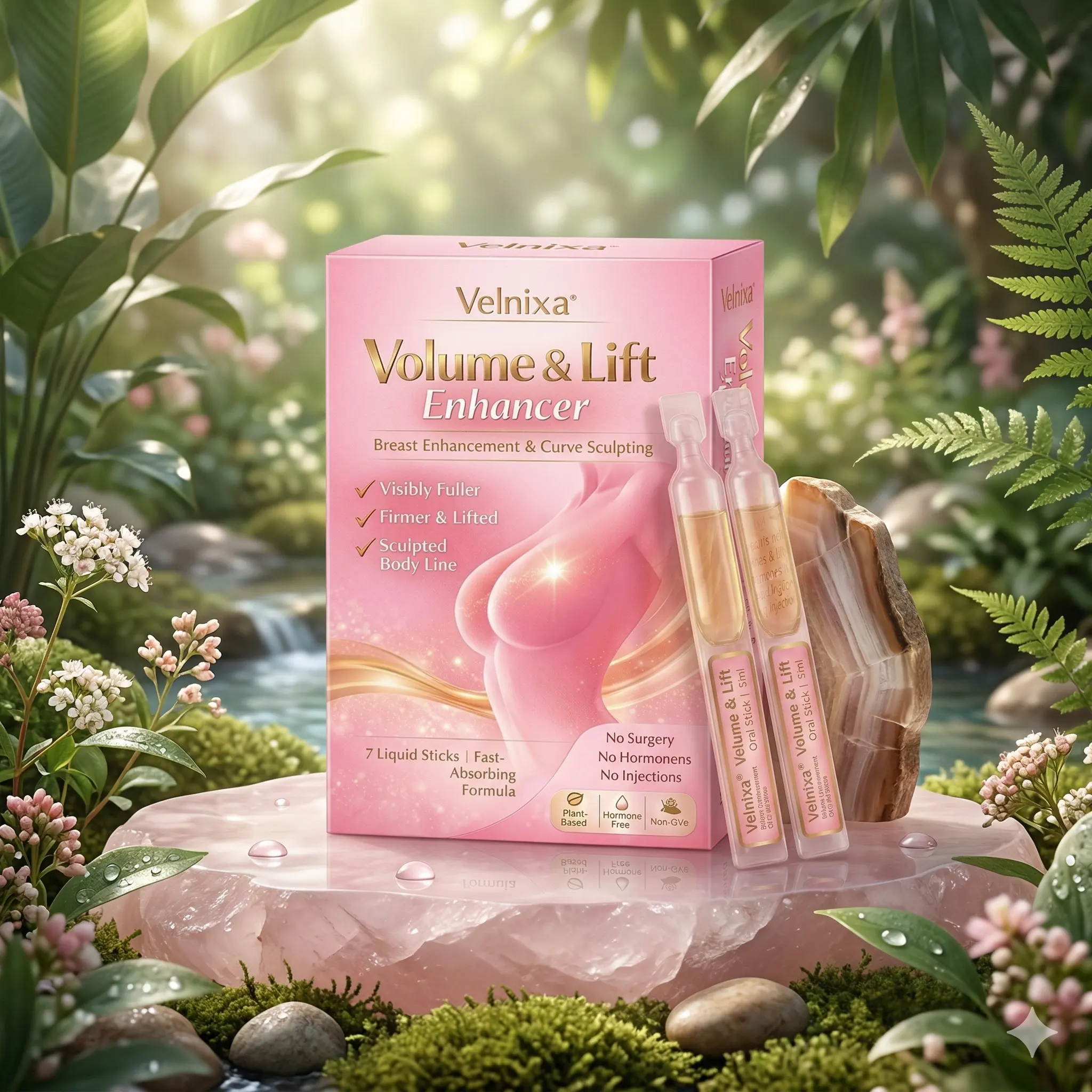 Velnixa® Volume & Lift Enhancer | Breast Enhancement & Curve Sculpting