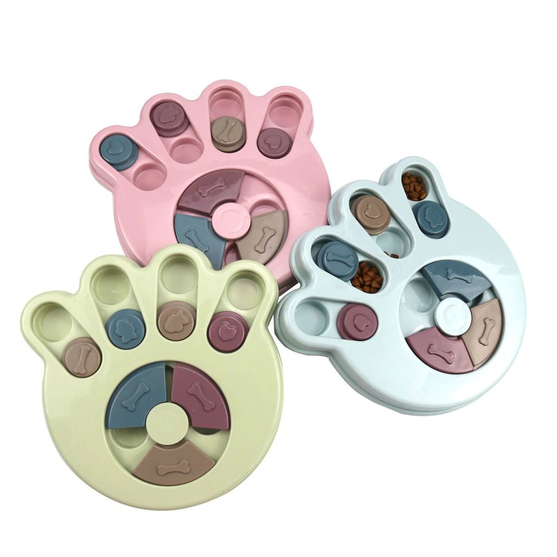 Dog Puzzle Feeder Toys Slow Feeder NonSlip Bowl