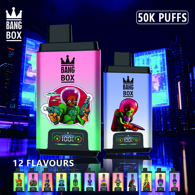 💎5 db-os BANG BOX 50000 Puffs Double Flavor Disposable Vape – Titokdoboz árzuhanás!