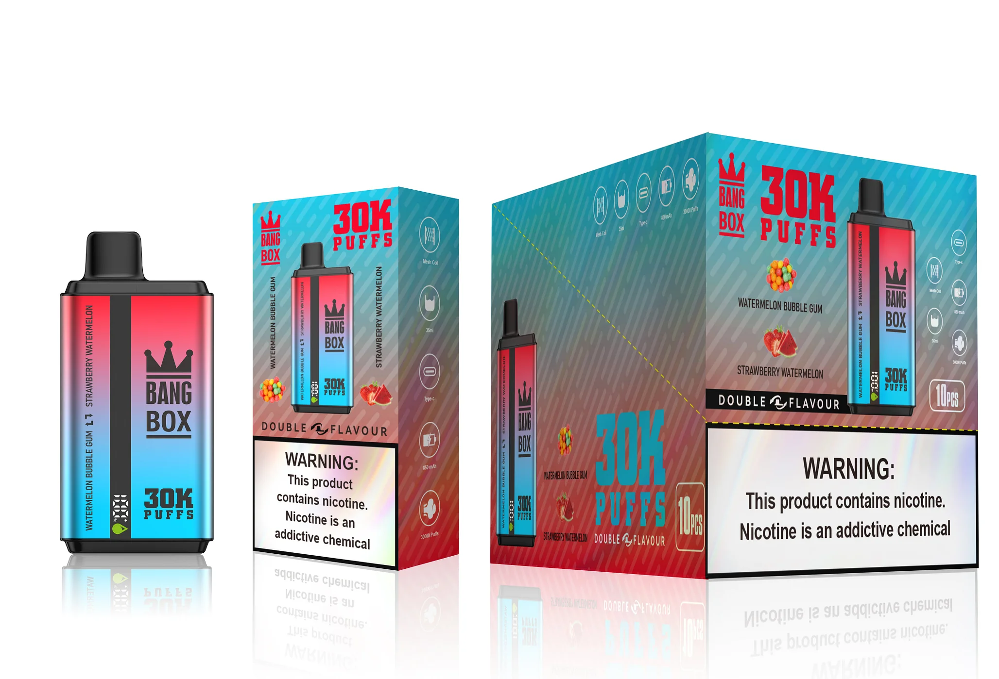 BANG BOX 30000 Puffs Double Flavor Disposable Vape