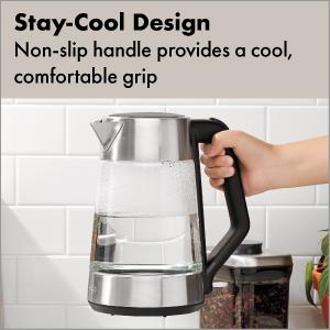  OXO BREW Cordless Glass Electric Kettle