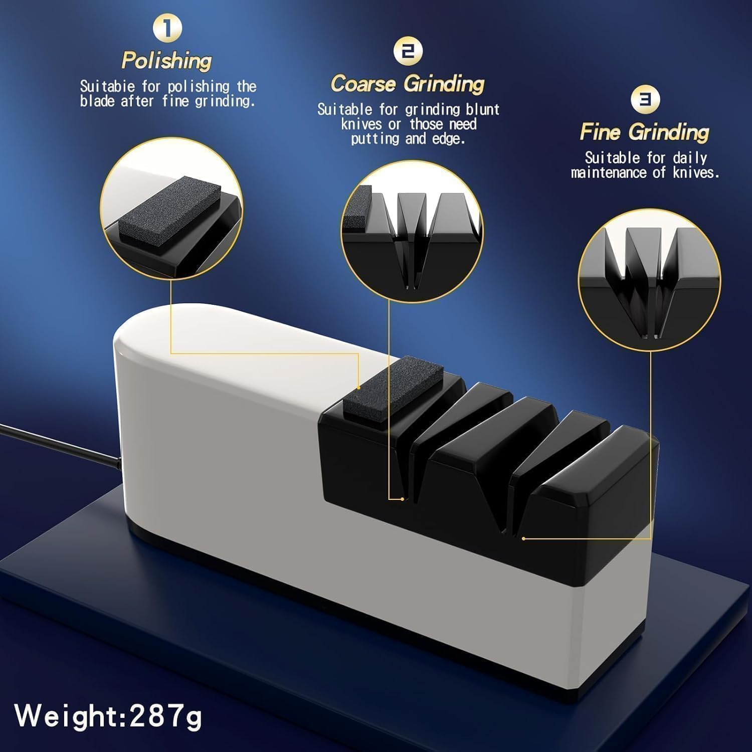 #⚙️ Automatic Electric Knife Sharpener