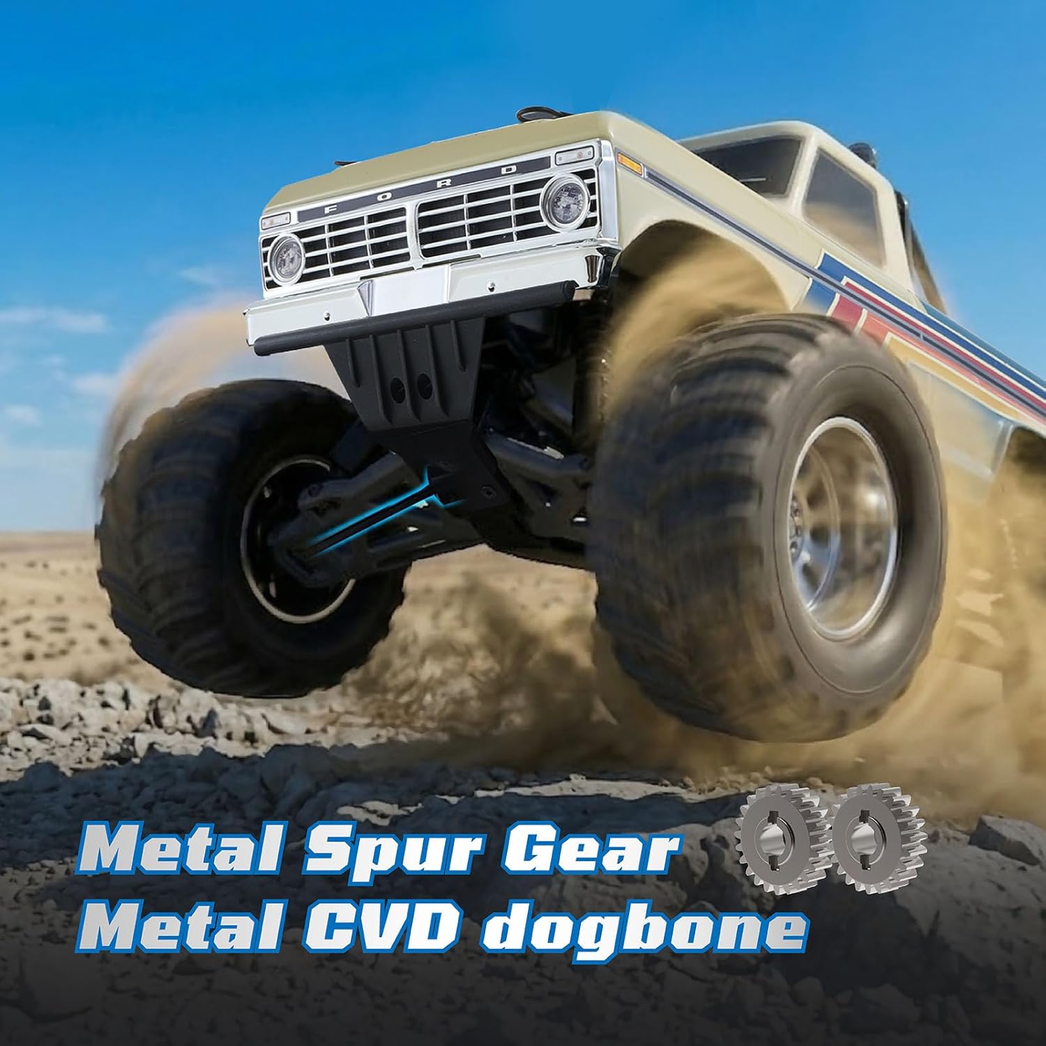 🔋🚗4WD High-Speed Remote Control Off-Road Car