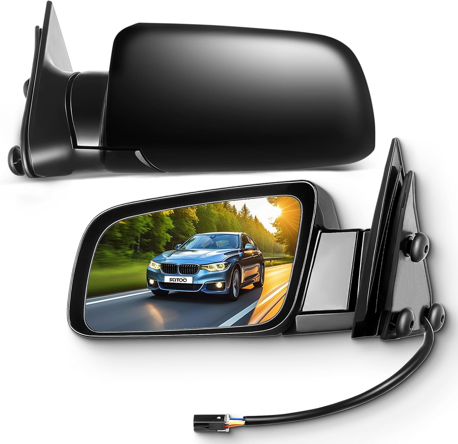 #Towing Mirrors, Left & Right Pair Set 