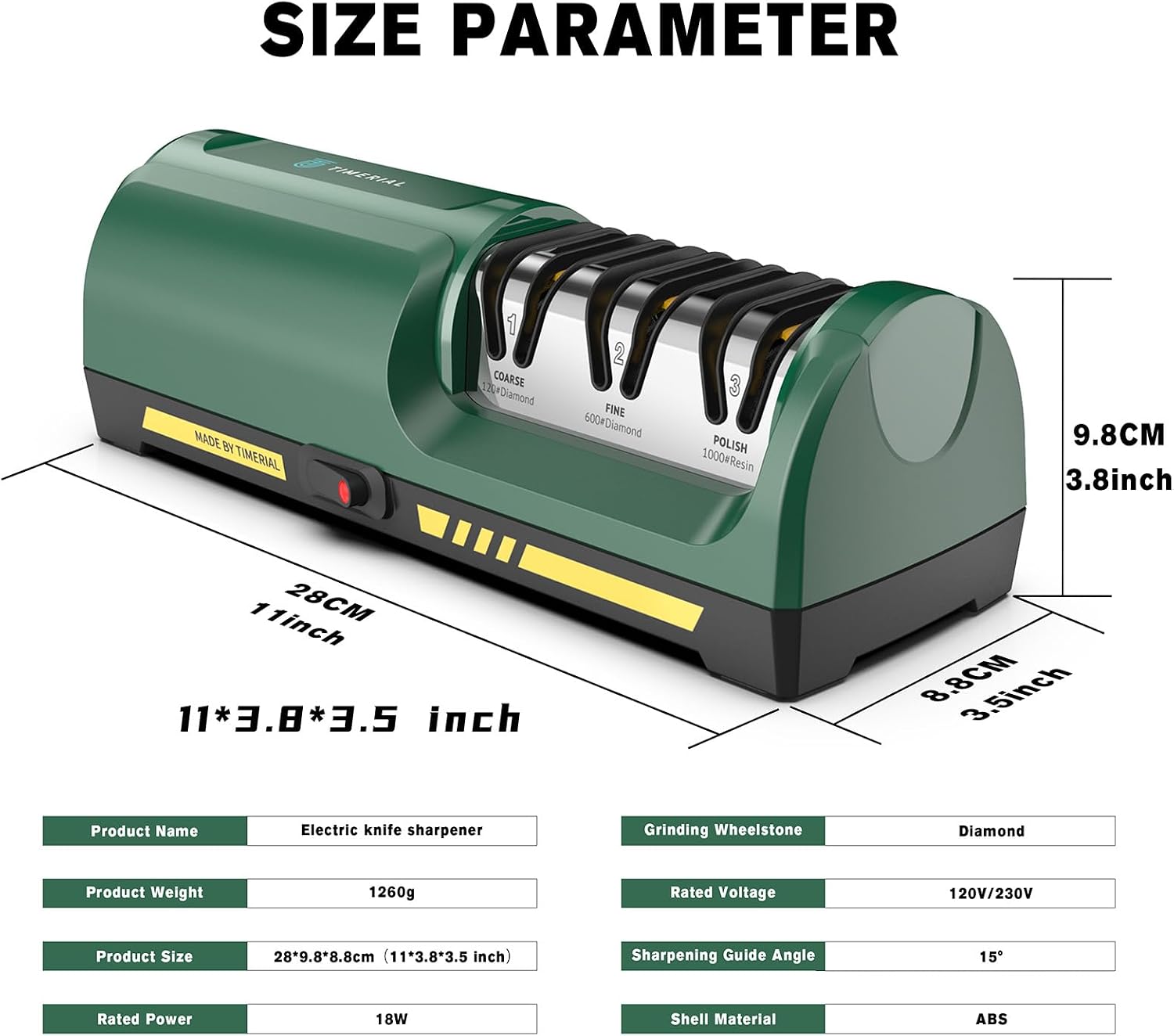 #🌿Benchtop Blade Grinder⚡Powerful Electric Sharpener for Lawn Mower Blades🔧