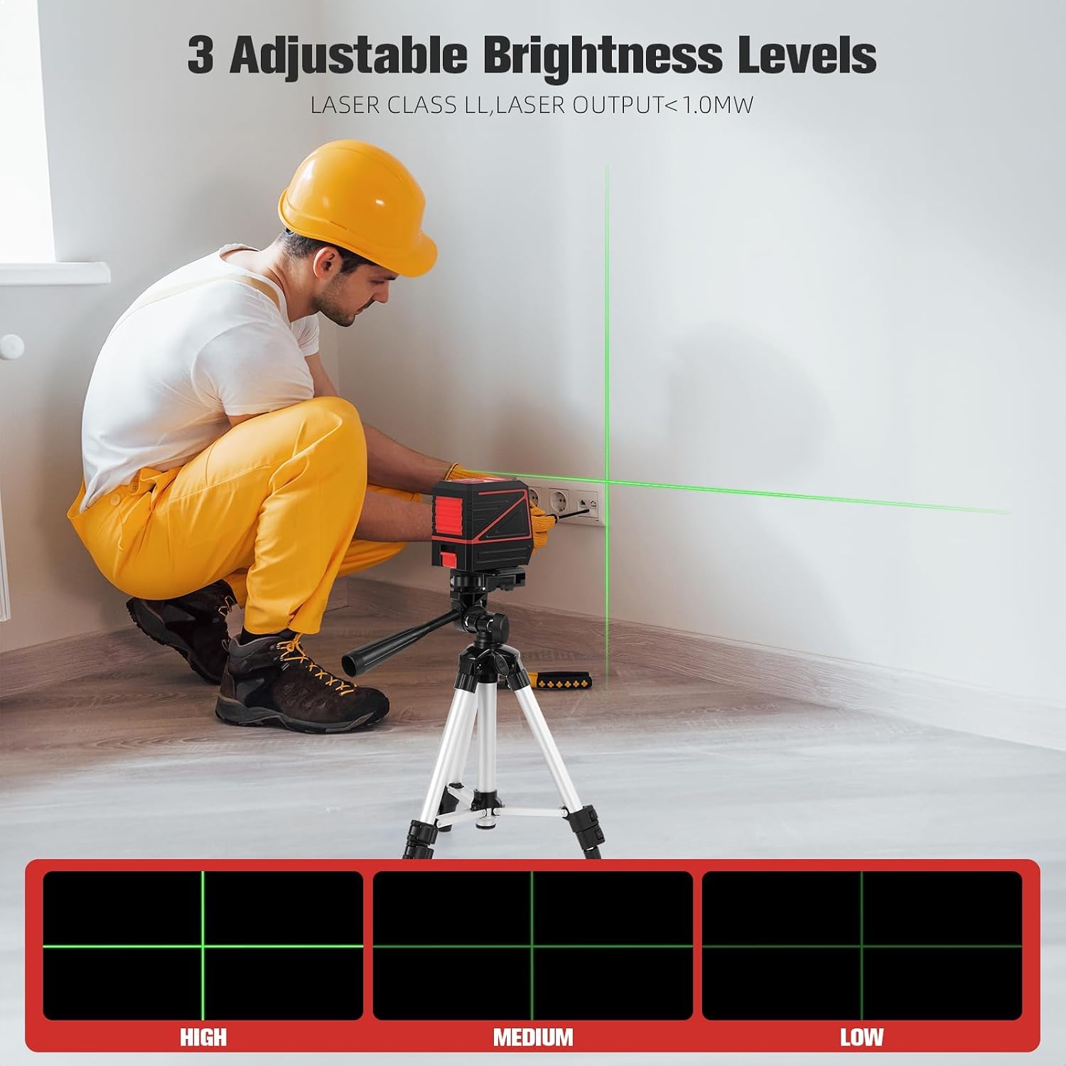 #🚨 Last Call! Get Your 70% OFF Before It’s Too Late! ⏰📐Laser Level Kit📏