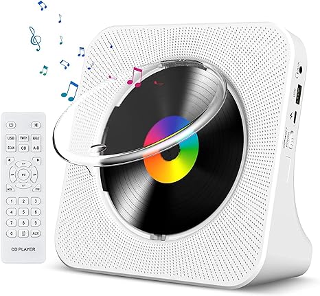 #📀Portable CD Player Boombox