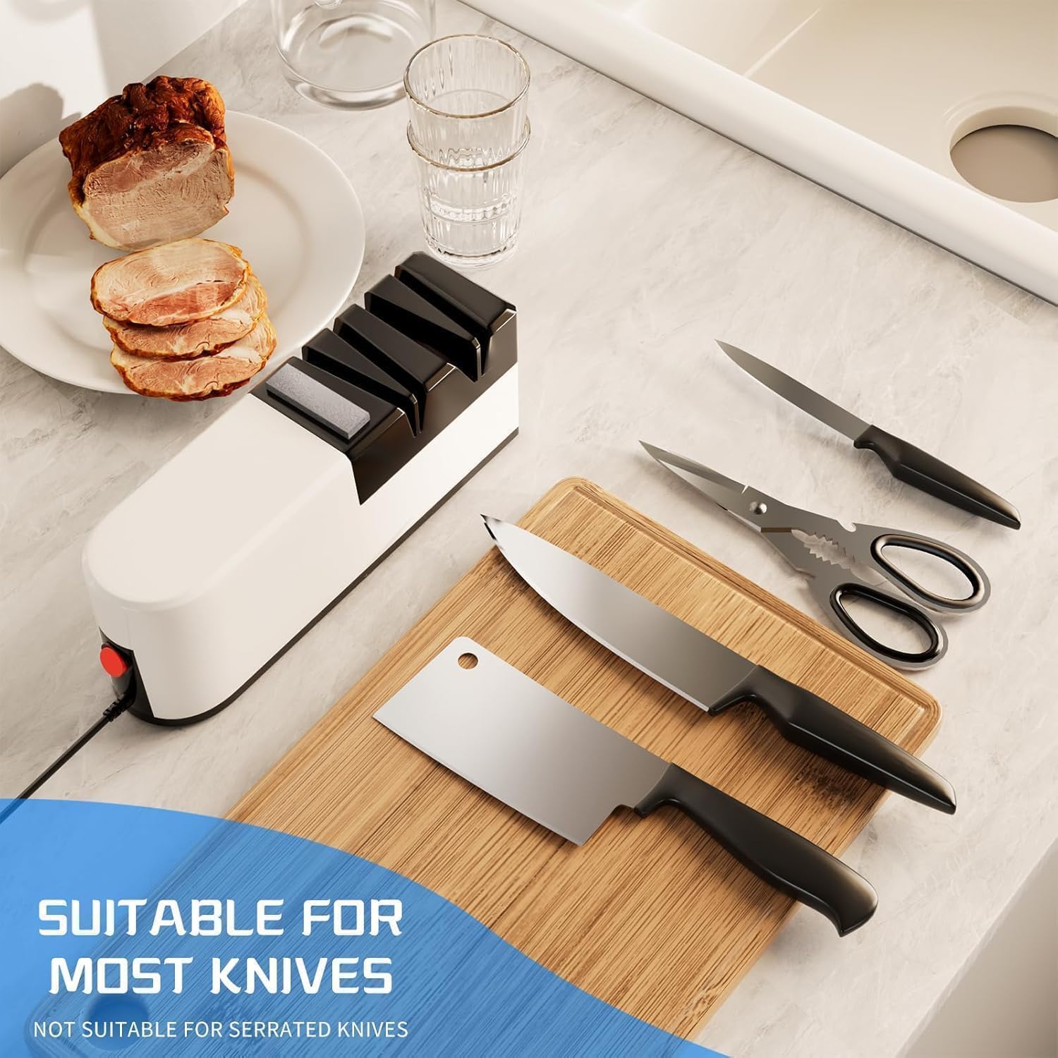 #⚙️ Automatic Electric Knife Sharpener