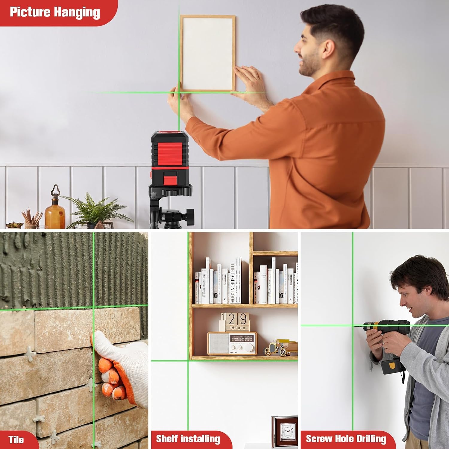 #🚨 Last Call! Get Your 70% OFF Before It’s Too Late! ⏰📐Laser Level Kit📏