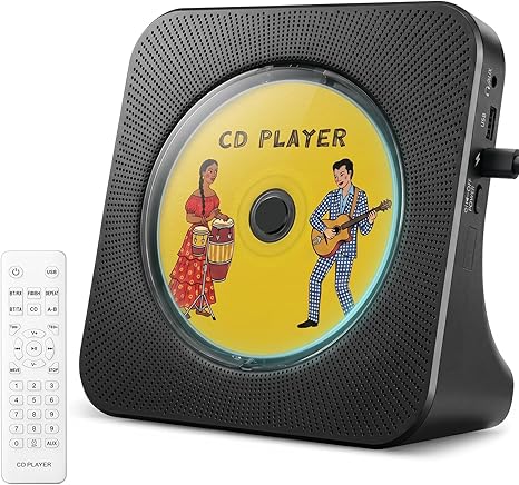 #📀Portable CD Player Boombox