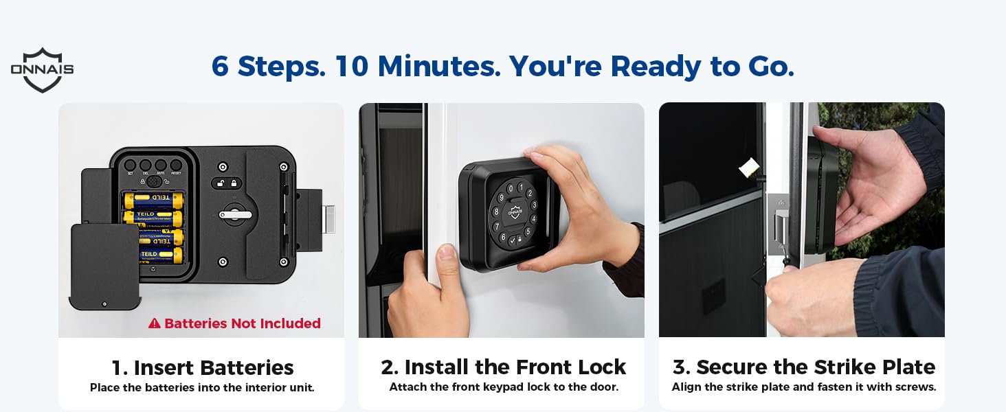 Prepare &amp;amp; Install Lock