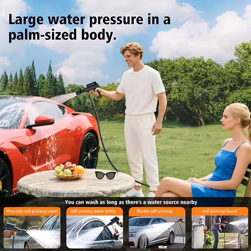 #Cordless Pressure Washer⚡ Today Only! Grab 70% OFF Before It’s Gone! 🎉