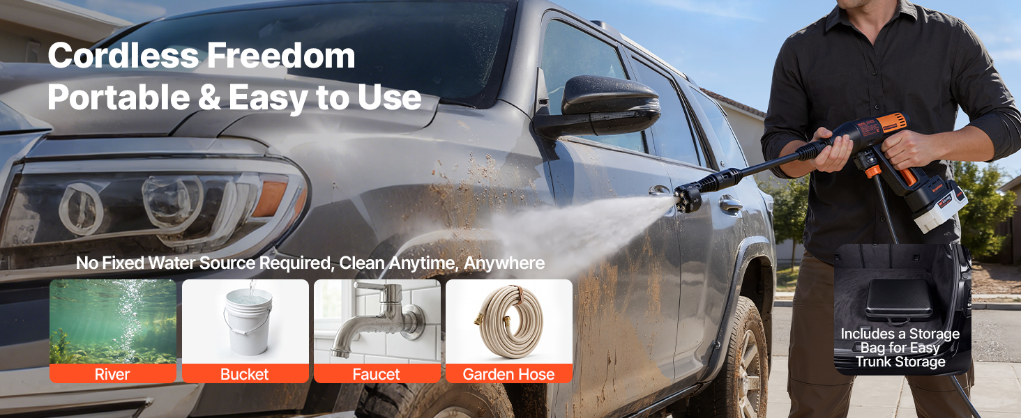 portable pressure washer