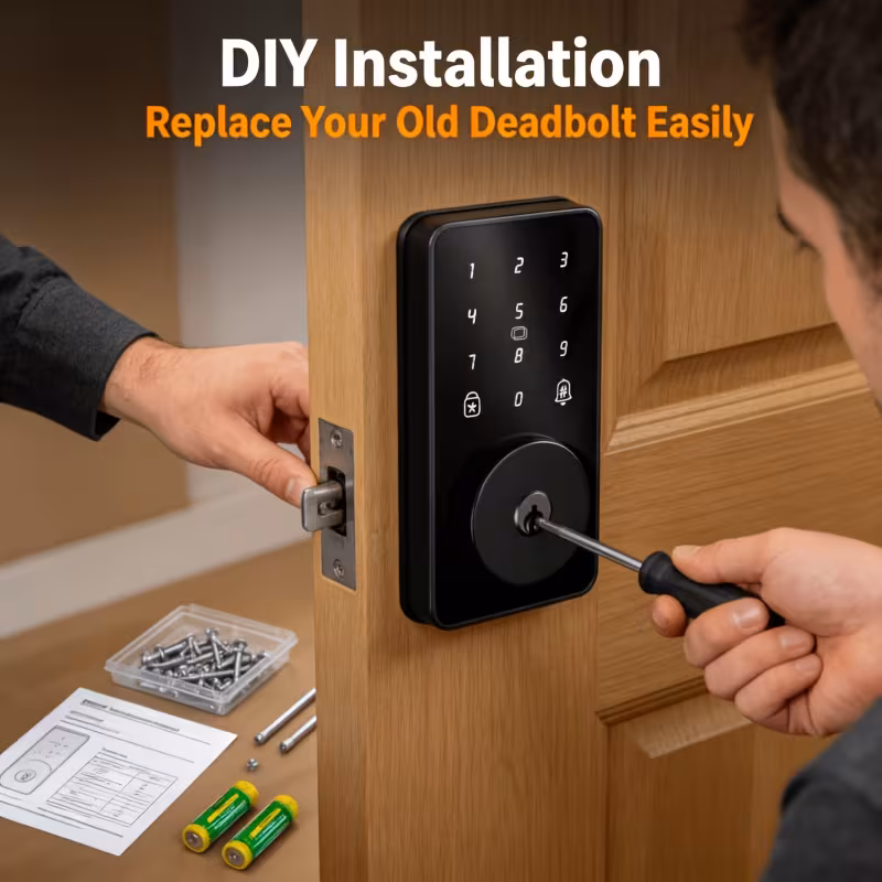#⚡🔐🚐Smart Keyless Door Lock