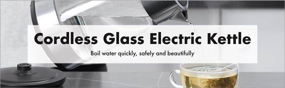  OXO BREW Cordless Glass Electric Kettle