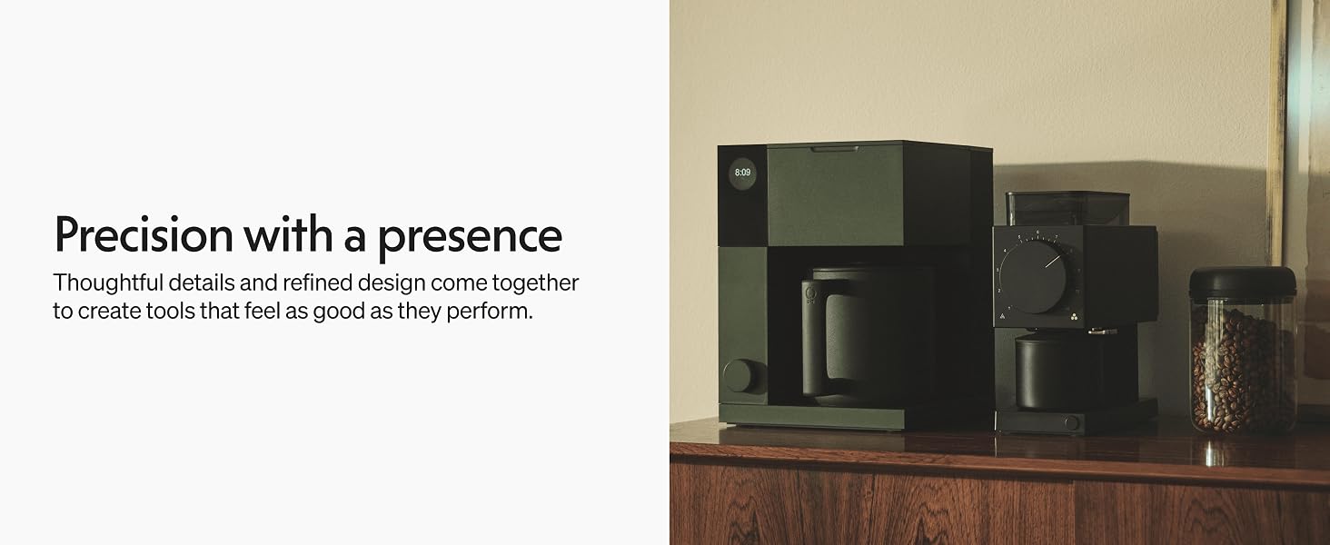 Premium materials to make every brew an experience