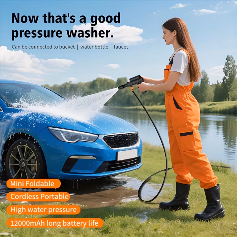 #Cordless Pressure Washer⚡ Today Only! Grab 70% OFF Before It’s Gone! 🎉