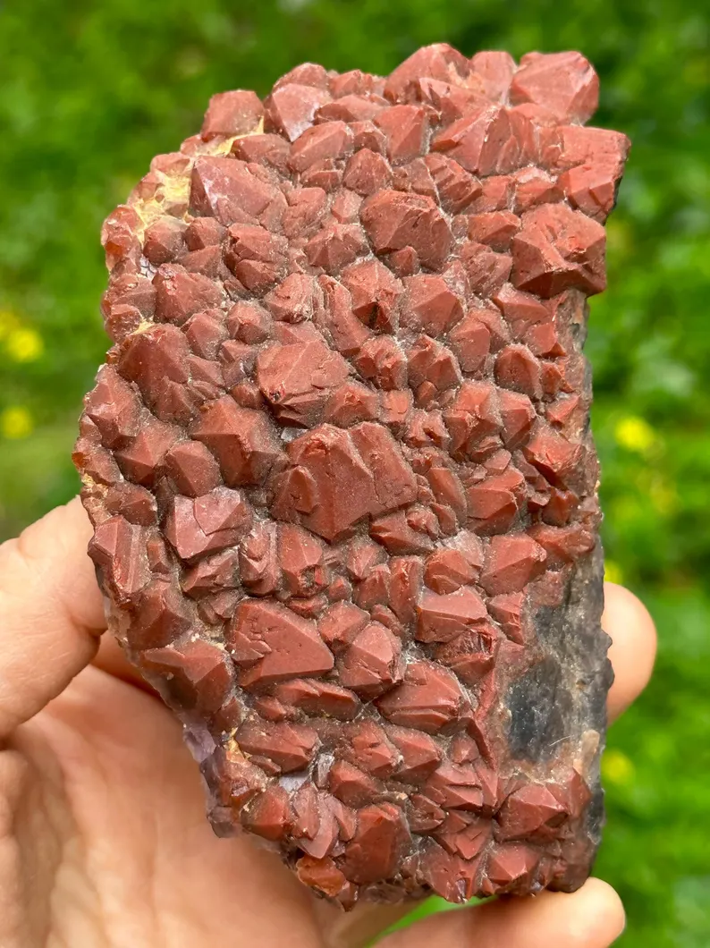 Natural Auralite 23 Amethyst Quartz Crystal Cluster/Hematite Specimen/Super Energy Healing Crystals/Reiki-322 g