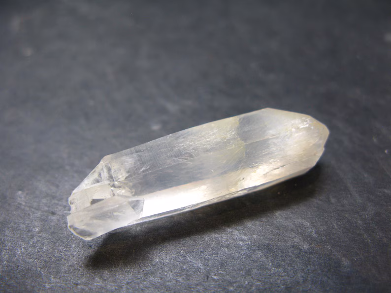 Rare Mango Quartz w/ Hallyosite Crystal From Colombia - 1.6" - 7.35 Grams