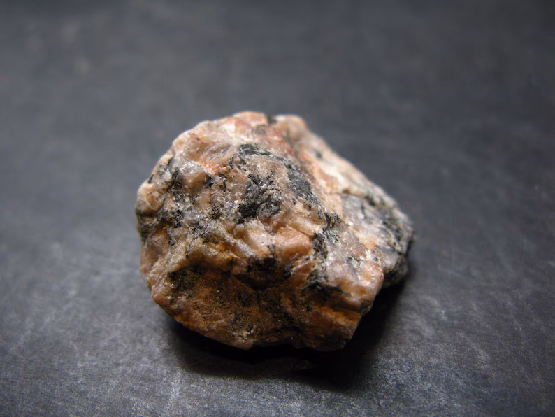 Rosophia Feldspar Stone Crystal From Rocky Mountains - 13.42 Grams - 1.0"